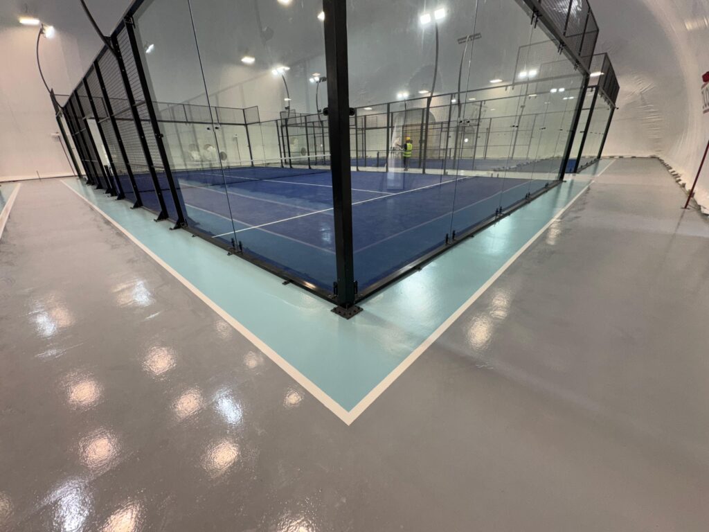 Epoxy painting, Dahran Aramco