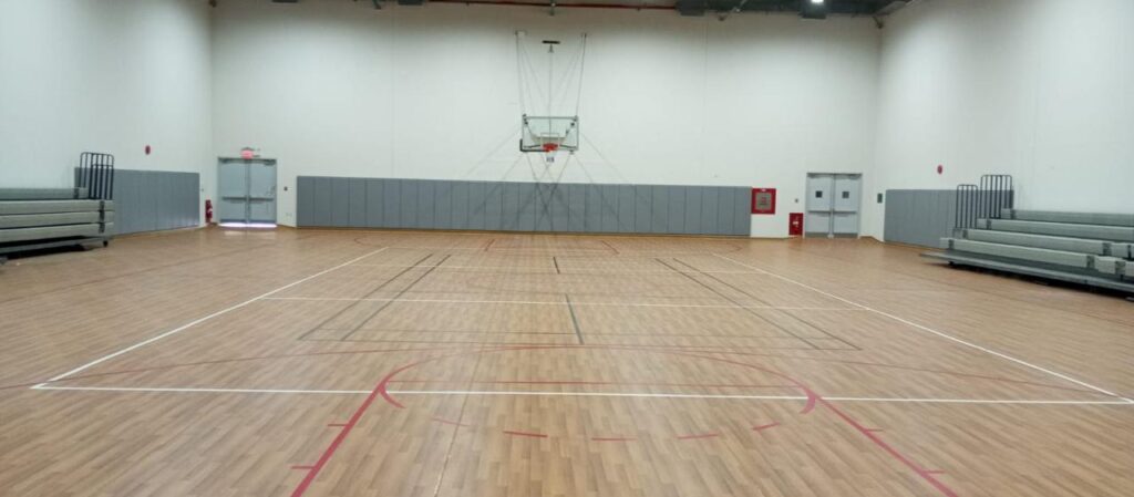 Saudi Aramco- Shaybah MPC Vinyl flooring and Safety padding